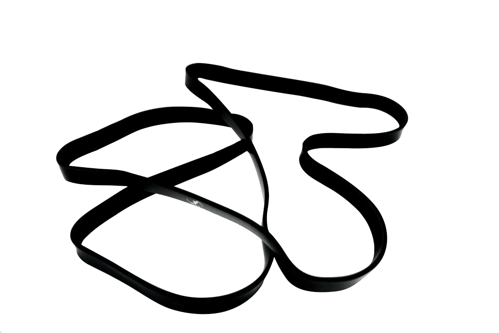 Playfit Black 50lb resistance band — pull-up assist